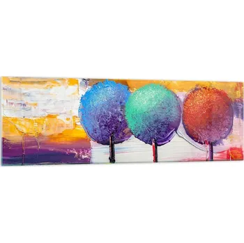 Obraz Velký skleněný obraz do obýváku 160x50 krajina moderní fotoobraz obrazy