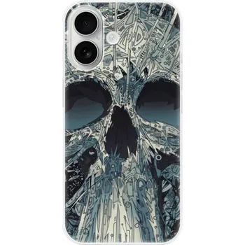Pouzdro na mobilní telefon Odolné silikonové pouzdro iSaprio - Abstract Skull - iPhone 16