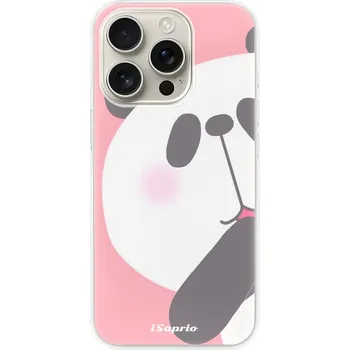 Pouzdro na mobilní telefon Odolné silikonové pouzdro iSaprio - Panda 01 - iPhone 16 Pro