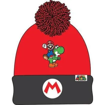 Čepice ČEPICE SUPER MARIO > varianta 54883 červená