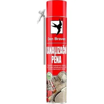 Stavebniny Pěna kanalizační trubičková Den Braven – 750 ml