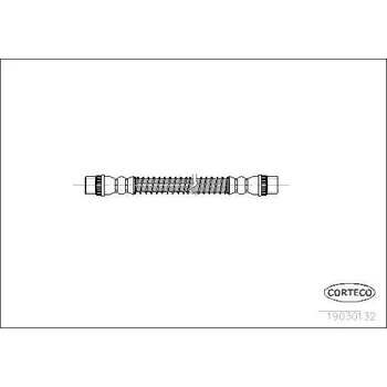 Brzdová hadice Brzdová hadice CORTECO 19030132