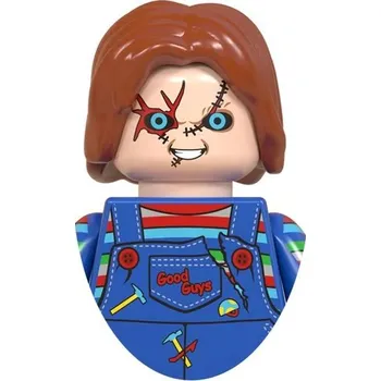 Stavebnice LEGO Halloweenské minifigurky Jason Voorhees a Scream Killer | lego styl - WM844