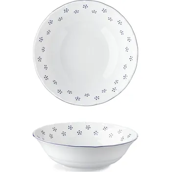 G.Benedikt 1882, Karlovy Vary Miska kompotová 19 cm hluboká Verona Valbella modrá D9417