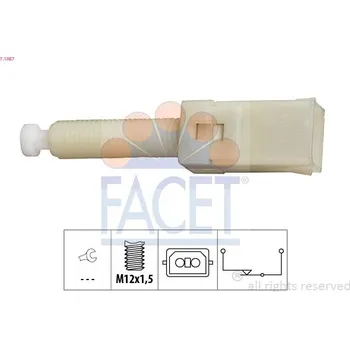 Spínač brzdového světla FACET 7.1087