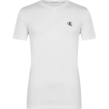 Pánské tričko Tričko Calvin Klein Jeans Bright White 1058559 L