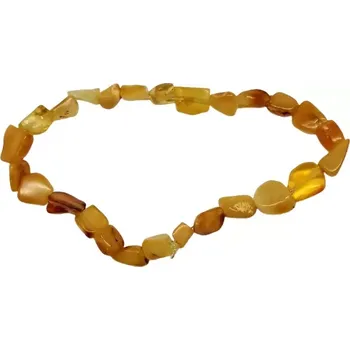 Náramek Jantarový náramek z přírodních kamenů – nepravidelné tvary (AKCE)