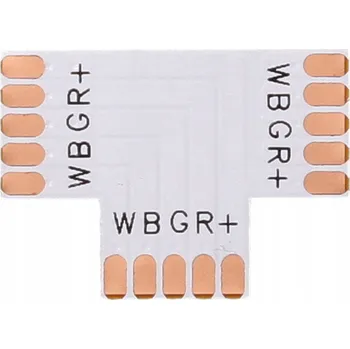 LED páska KONEKTOR PRO LED PÁSKY PCB 10mm RGBW T