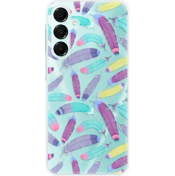 Pouzdro na mobilní telefon Odolné silikonové pouzdro iSaprio - Feather Pattern 01 - Samsung Galaxy A16 5G