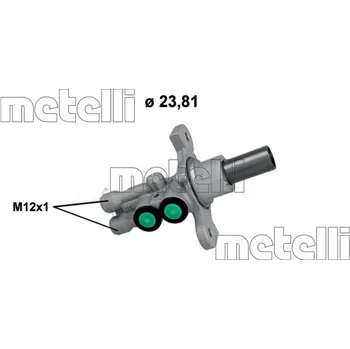 Brzdový válec Hlavní brzdový válec METELLI 05-1271