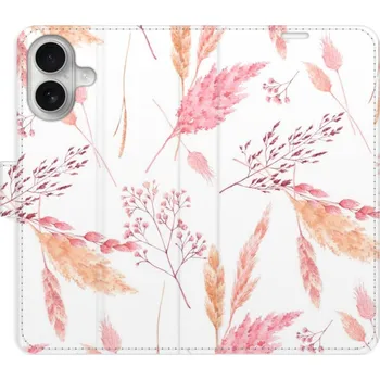 Pouzdro na mobilní telefon Flipové pouzdro iSaprio - Ornamental Flowers - iPhone 16