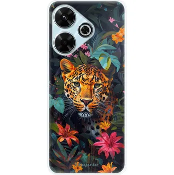 Pouzdro na mobilní telefon Odolné silikonové pouzdro iSaprio - Flower Jaguar - Xiaomi Redmi 13