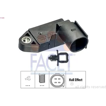 Spínač brzdového světla FACET 7.1232