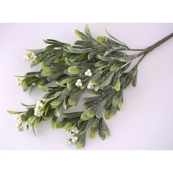 umělá květina Canea Polsko Jmelí s plody a glitrem