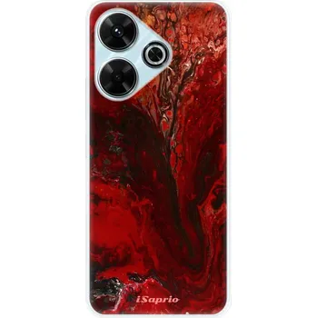Pouzdro na mobilní telefon Odolné silikonové pouzdro iSaprio - RedMarble 17 - Xiaomi Redmi 13