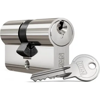 Vložka do dveří Krátká bezp. vložka Titan K1 25+25 Ni 3 klíče