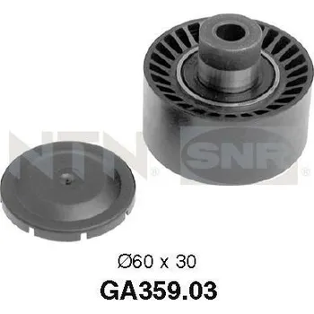 Auto-moto Vratná/vodicí kladka, klínový žebrový řemen SNR GA359.03