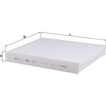 Ventilátor topení a klimatizace Filtr, vzduch v interiéru KNECHT LA 120