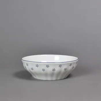 G.Benedikt 1882, Karlovy Vary Mísa válcová 17 cm Benedikt Valbella modrá D9417