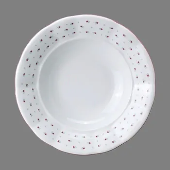 Talíř G.Benedikt 1882, Karlovy Vary Talíř hluboký 24 cm Benedikt Francesca X8976