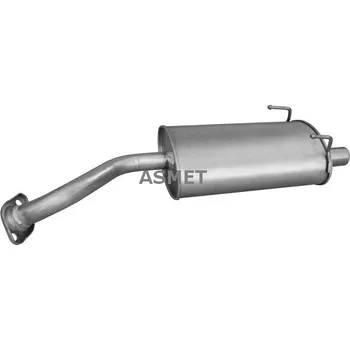 Tlumič výfuku Zadní tlumič výfuku ASMET 13.030