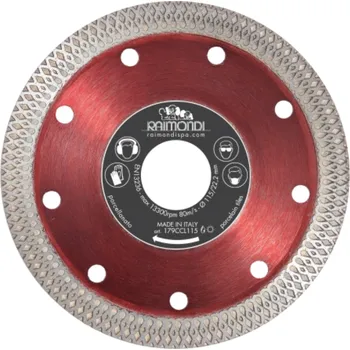Řezný kotouč Raimondi kotouč diamantový turbo na dlaždice 115mm