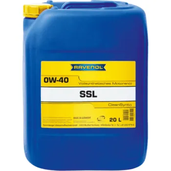 Motorový olej RAVENOL SSL 0W-40, 20L