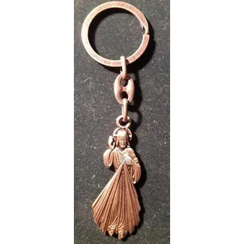 Přívěsek Na Klíče . JEŽÍŠ MILOSRDNÝ . Ježíši, důvěřuji Ti .