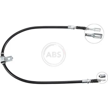 Lanko parkovací brzdy Tažné lanko, parkovací brzda A.B.S. K18954