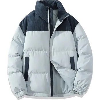 Pánský kabát Pánská zimní bunda ND792 Barva: Modrá, Velikost: XL