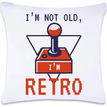 Dekorativní polštářek DOBRÝ TRIKO Polštář s potiskem 40 x 40 cm I'm retro Oboustranný tisk: NE