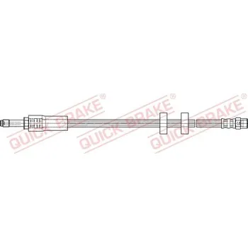 Brzdová hadice Brzdová hadice QUICK BRAKE 35.901