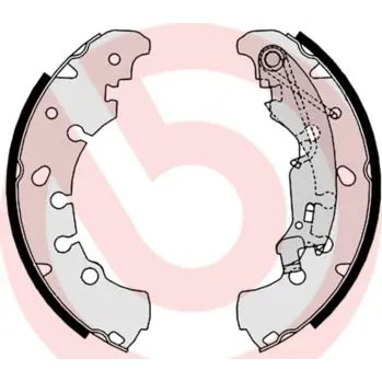 Brzdová čelist Sada brzdových čelistí BREMBO S 23 530