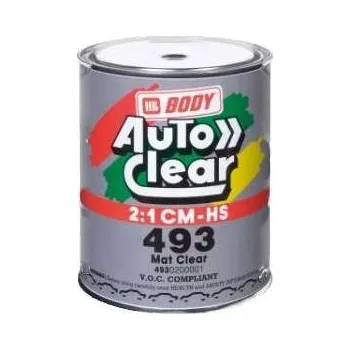 Lak na dřevo Body 493 Lak mat 1 L