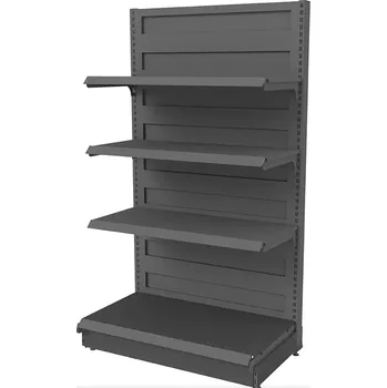 Prodejní regál Regalydoskladu Prodejní policový regál Basic: výška: 165cm/ šířka: 100cm RAL 7016