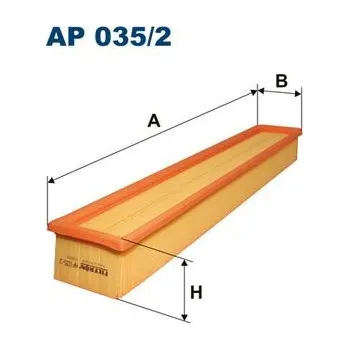 Vzduchový filtr Vzduchový filtr FILTRON AP 035/2