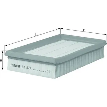 Vzduchový filtr Vzduchový filtr MAHLE LX 573