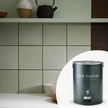 Speciální výtvarná barva Little Greene Barva na kachličky - Matná - 5L - Intelligent Eggshell Vyberte odstín:: Lead White (57)