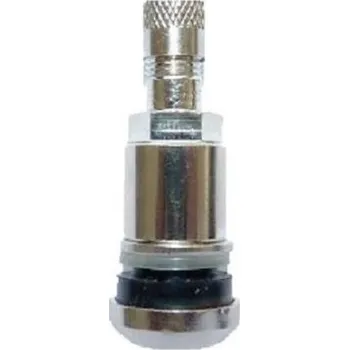 Bezdušový ventil TR525 AL, hliník, otvor v ráfku 11,5 mm, délka 42 mm - 1 kus