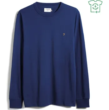 Pánské oblečení Tričko Farah Blue Peony 1032322 Small