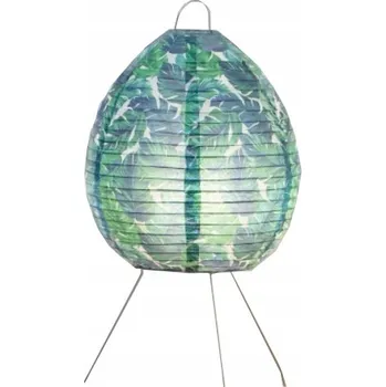 Lampička PAPÍROVÁ STOLNÍ LAMPA elegantní LISTY 52cm