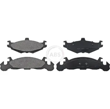 Brzdová destička Sada brzdových destiček, kotoučová brzda A.B.S. 38219