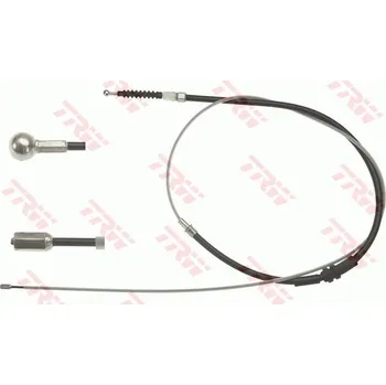 Lanko parkovací brzdy Tažné lanko, parkovací brzda TRW GCH578