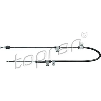 Lanko parkovací brzdy Tažné lanko, parkovací brzda TOPRAN 820 755