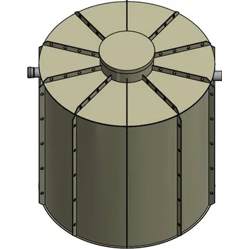 nádrž Retenční nádrž nesamonosná válcová 10m3