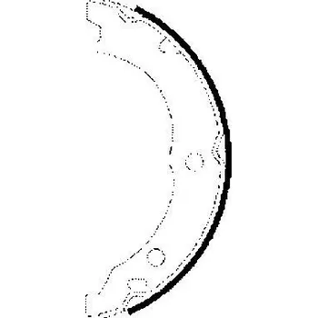 Brzdová čelist Sada brzdových čelistí, parkovací brzda TEXTAR 91062100