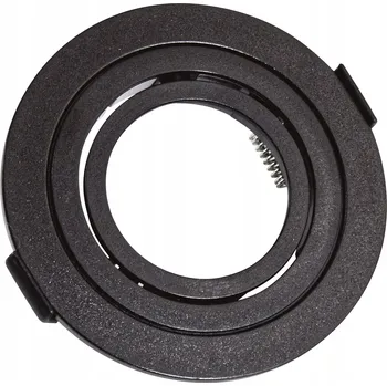 Stropní svítidlo zapuštěné Ledlumen 5 W GU10 9,3 cm černé