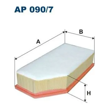 Vzduchový filtr Vzduchový filtr FILTRON AP 090/7