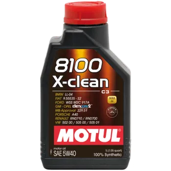 Motorový olej Motul 8100 X-Clean 5W-40, 1L (102786)