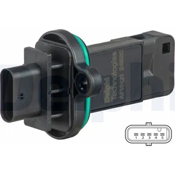 Čidlo automobilu Snímač množství protékajícího vzduchu DELPHI AF10421-12B1